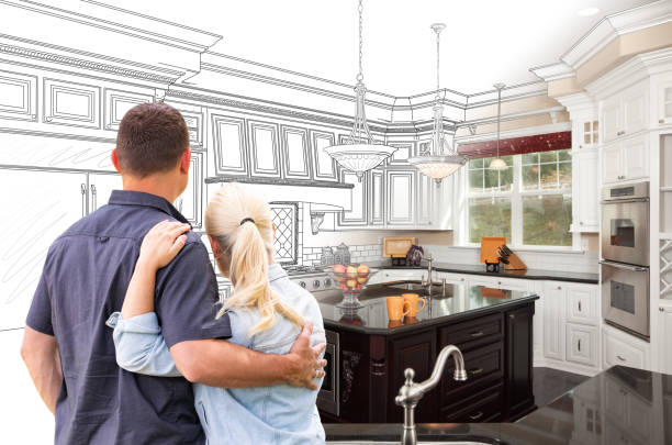 Custom kitchen cabinets installed in a Sarasota home